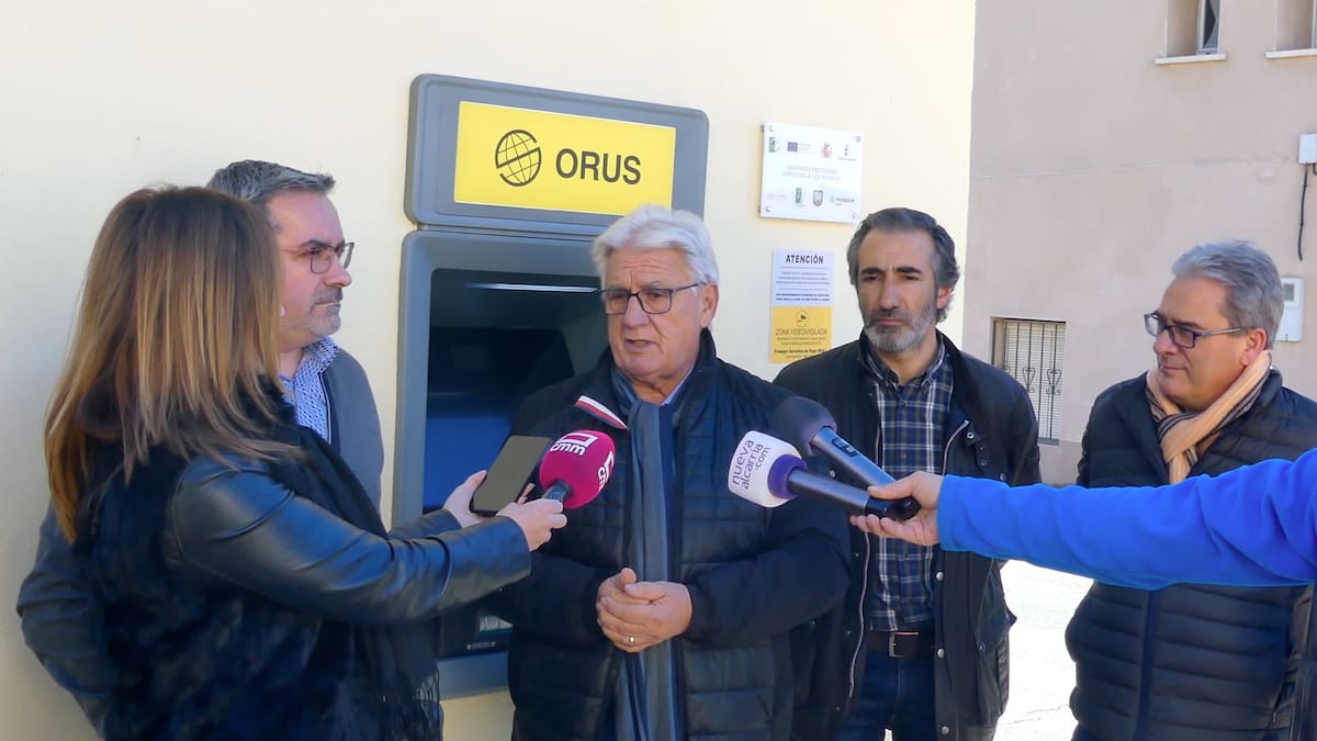 Cajeros automáticos para tres pequeños municipios del Alto Tajo