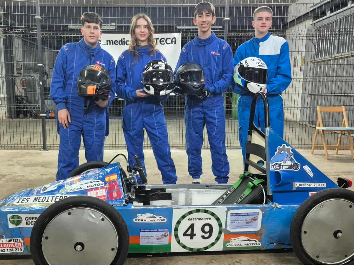 El monoplaza eléctrico nacido en un recreo de Cartagena que sueña con conquistar Inglaterra