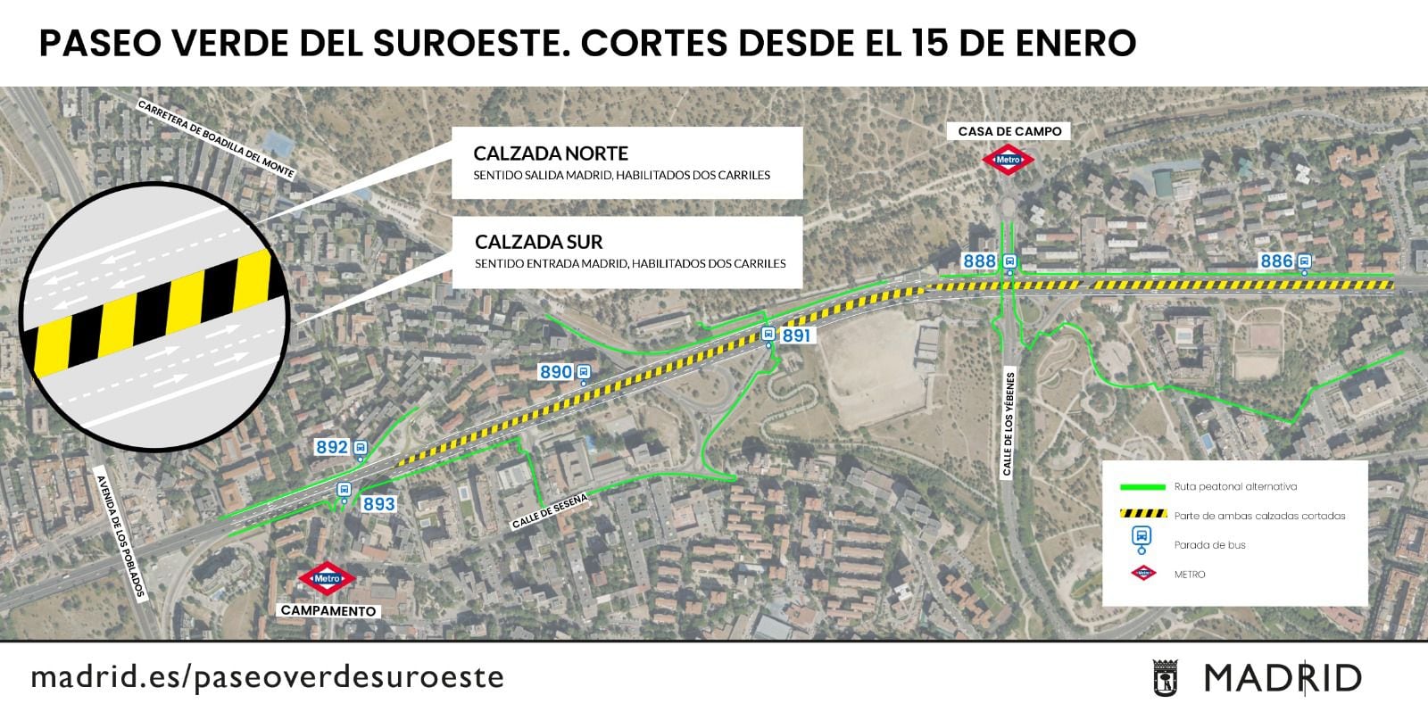 Plan de Movilidad A-5. AYUNTAMIENTO DE MADRID.