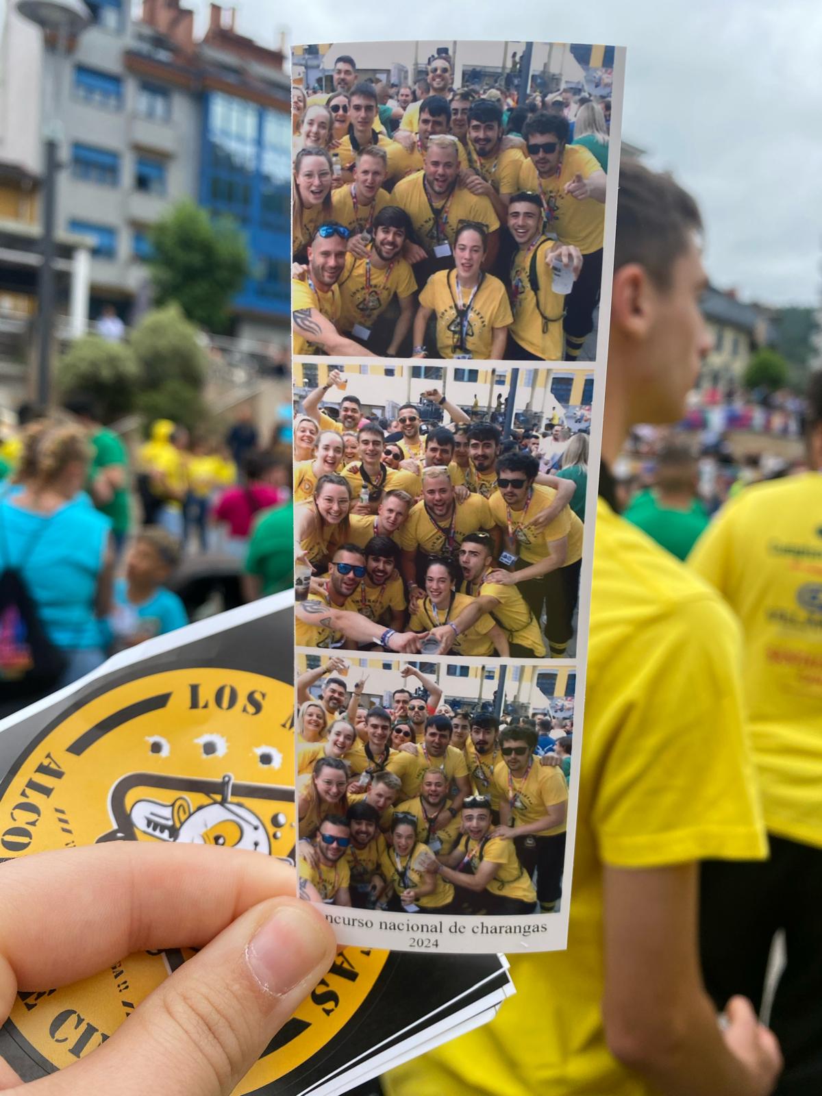 La charanga los metralletas segunda en el concurso nacional de charangas de Sotrondio.