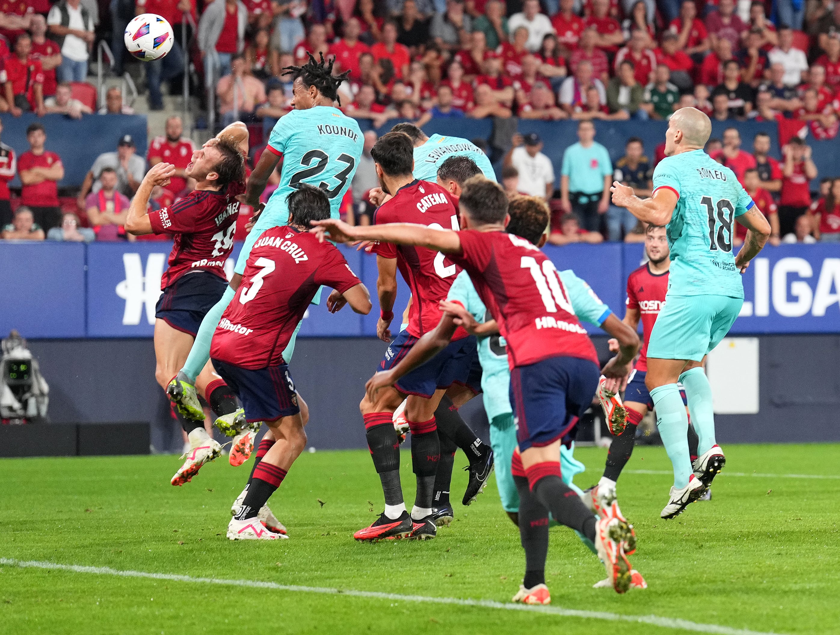 El gol de Jules Koundé contra l&#039;Osasuna