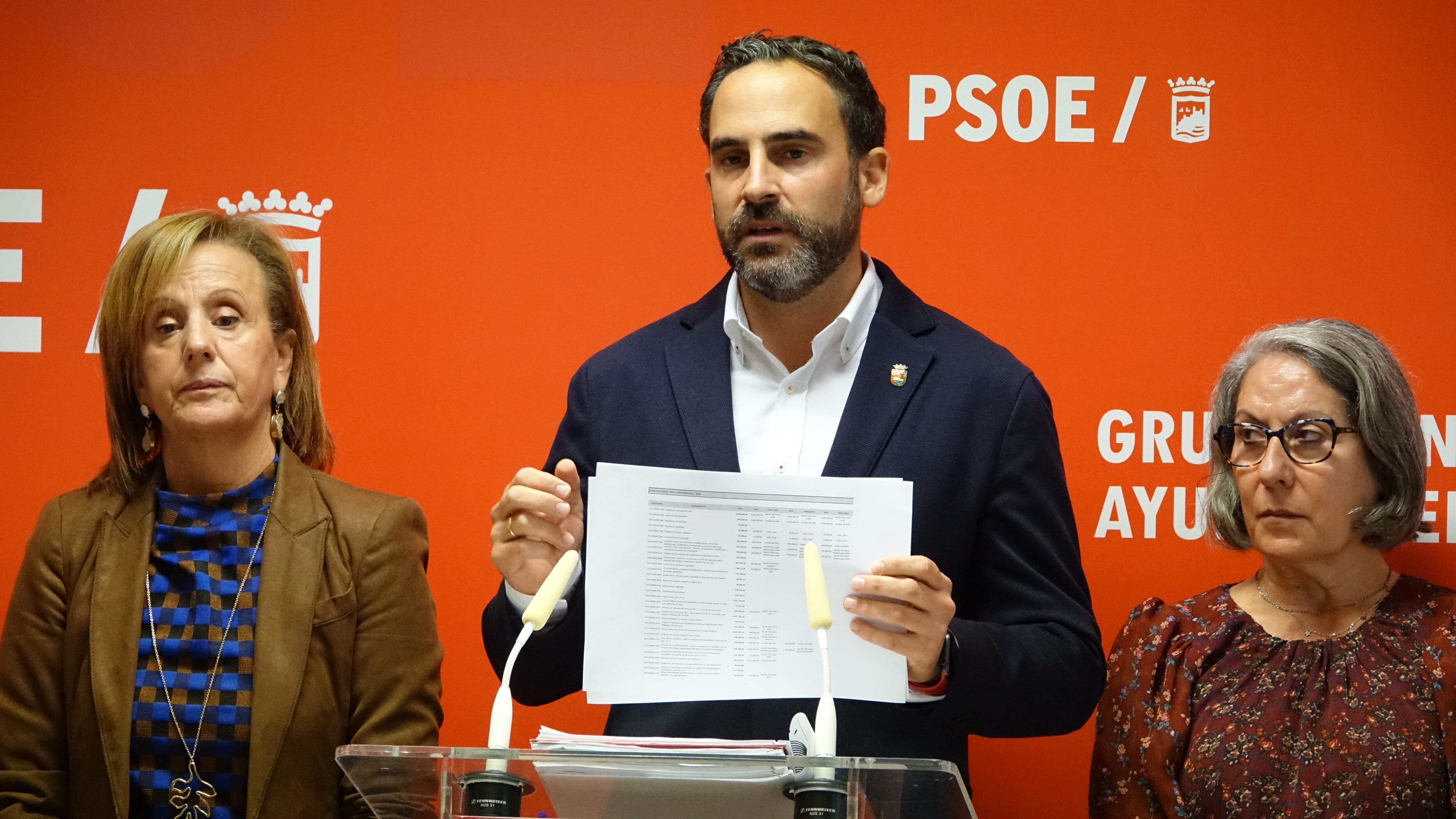 Daniel Pérez, portavoz del grupo municipal socialista en el ayuntamiento de Málaga