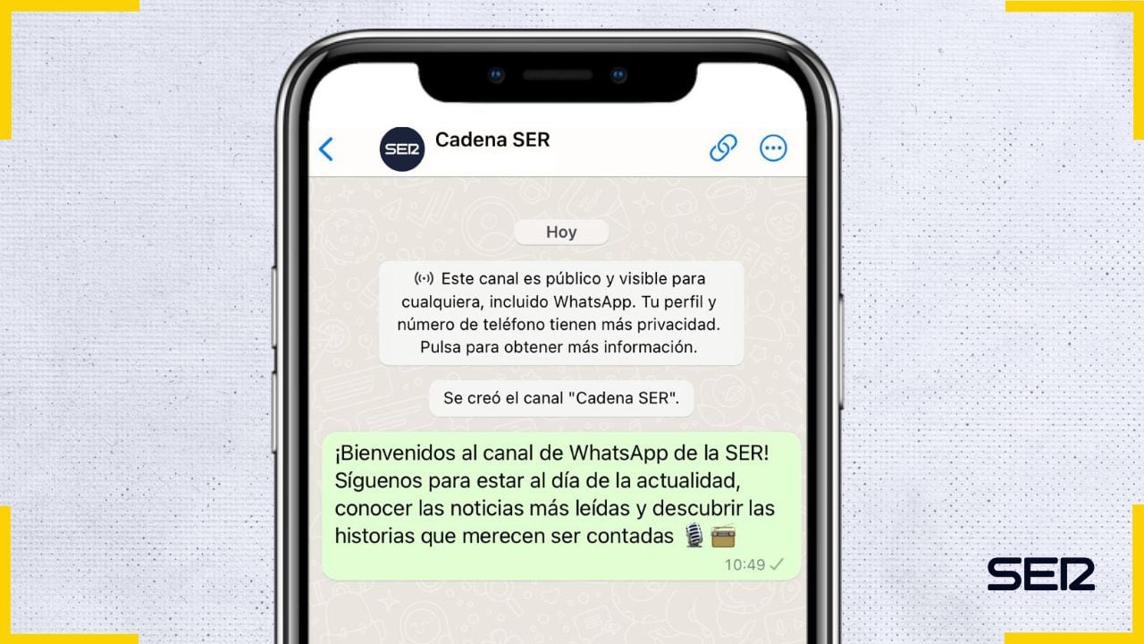 La Cadena SER estrena su canal en WhatsApp / Cadena SER