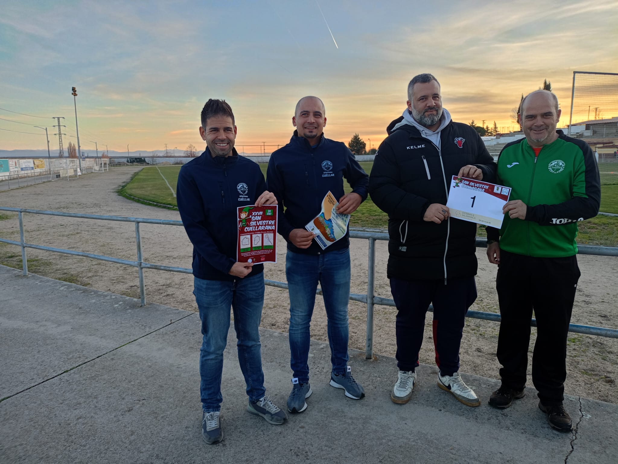 Presentación de la XXVII San Silvestre Cuellarana y la XIII Carrera Murallas de Cuéllar