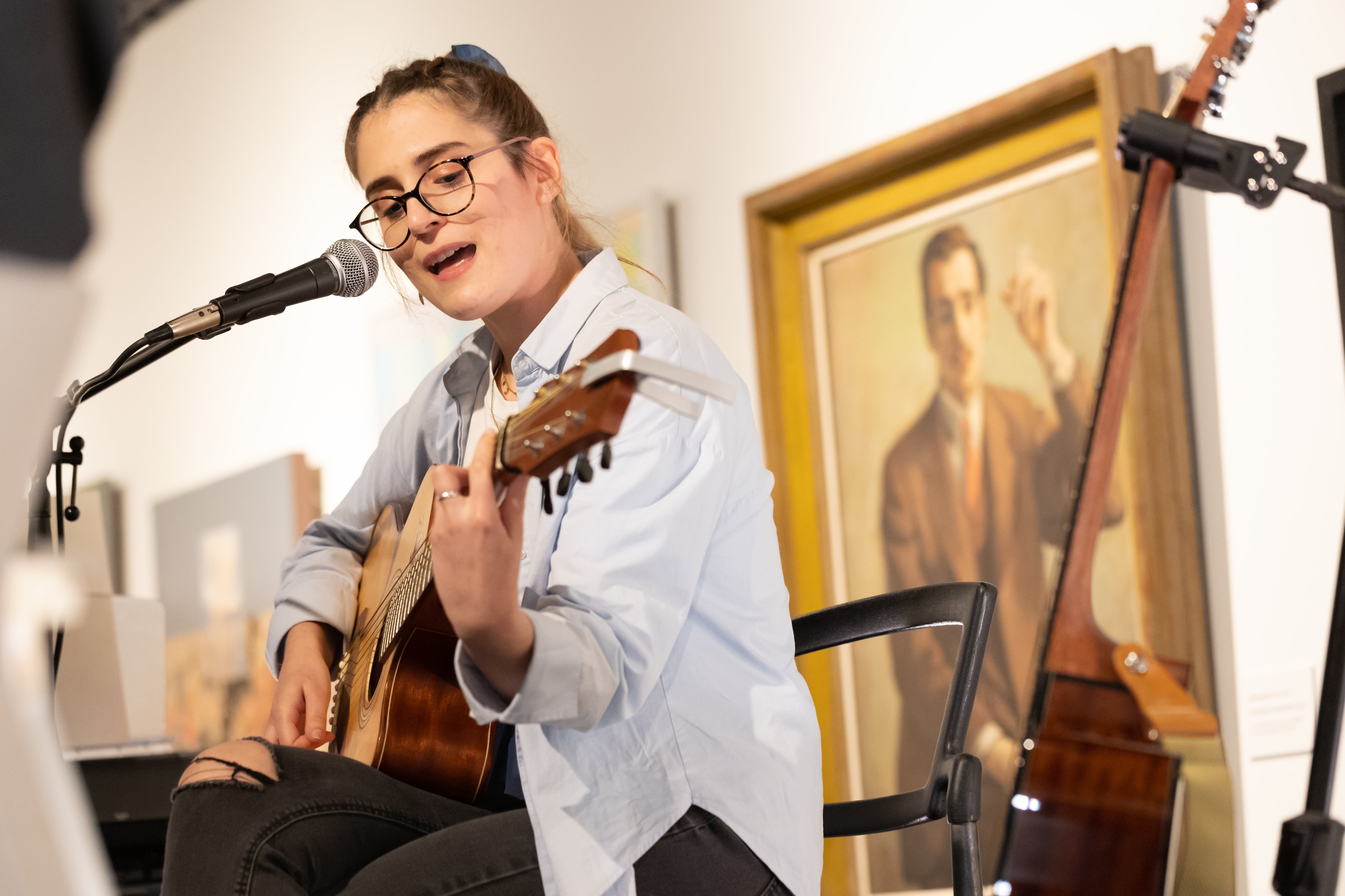 Mery actuando en Música Propia by Planneo