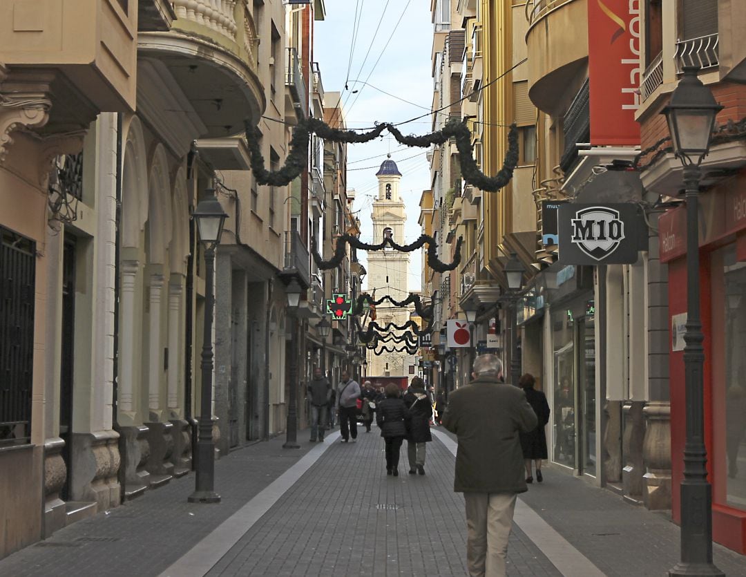 Calle comercial de Vila-real