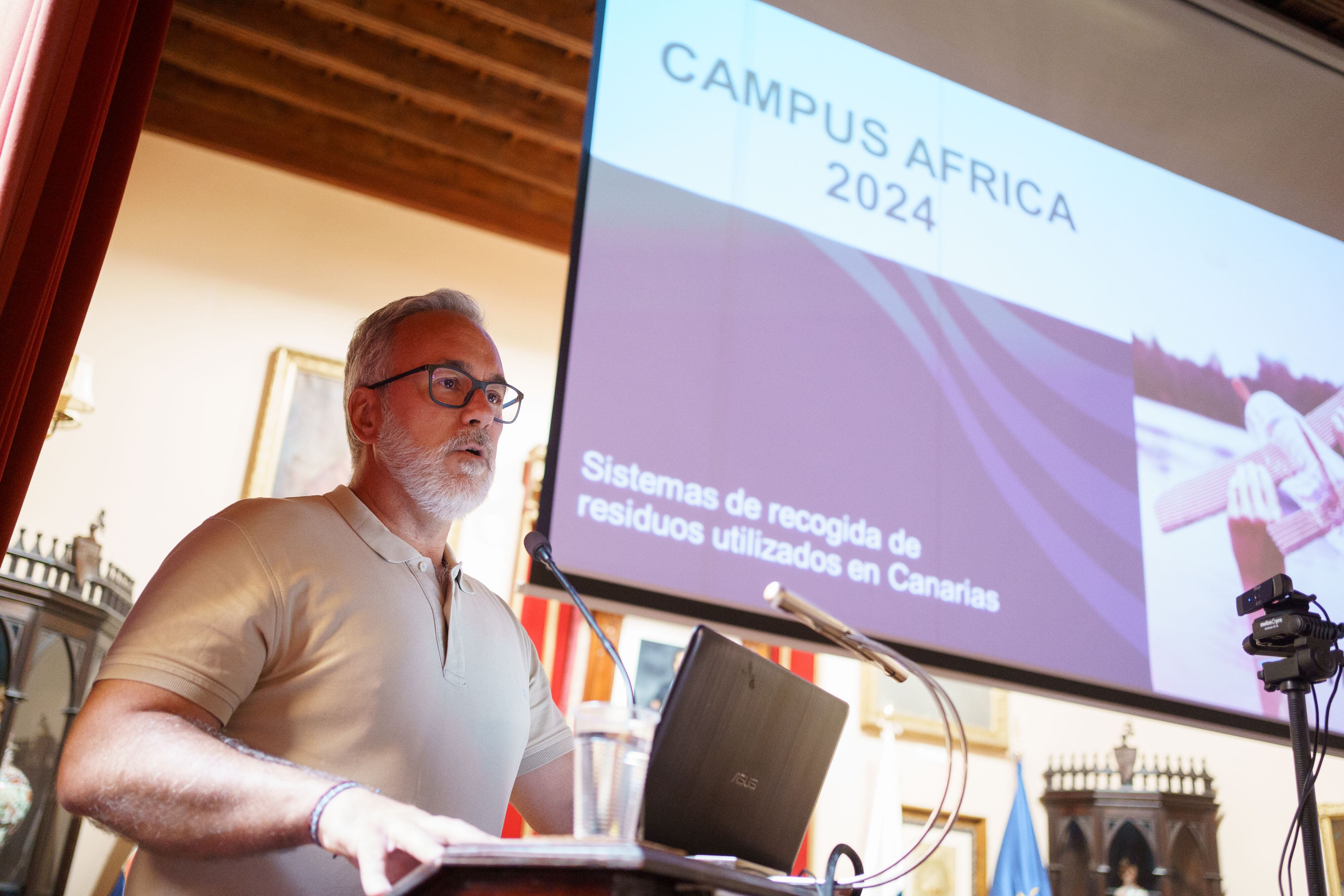 Ponencias sobre “Retos Medioambientales en un contexto Atlántico” en Campus África