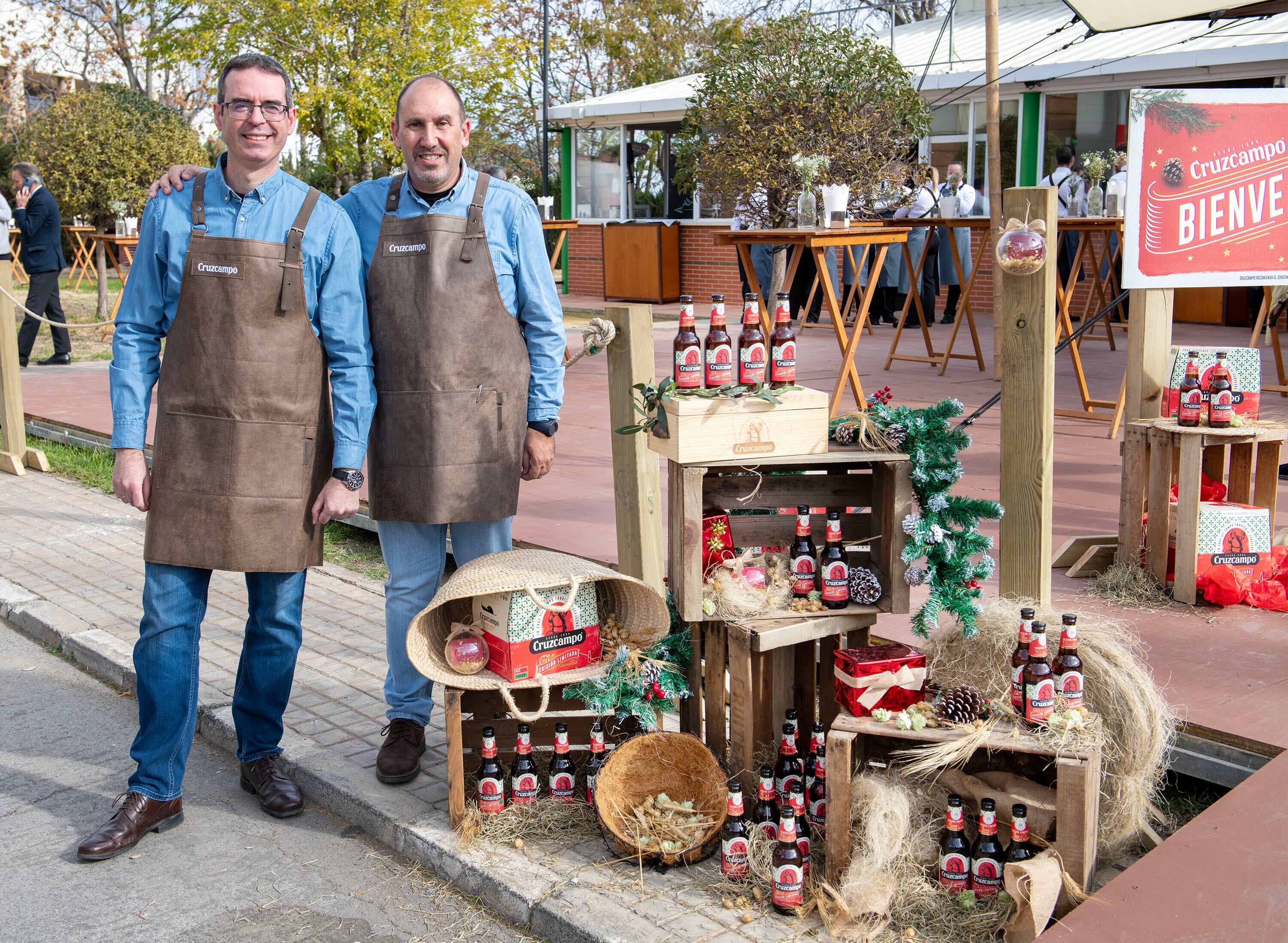 Maestros cerveceros que han diseñado la 39 Edición Limitada de Cruzcampo Navidad