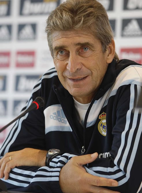 Pellegrini, durante la rueda de prensa