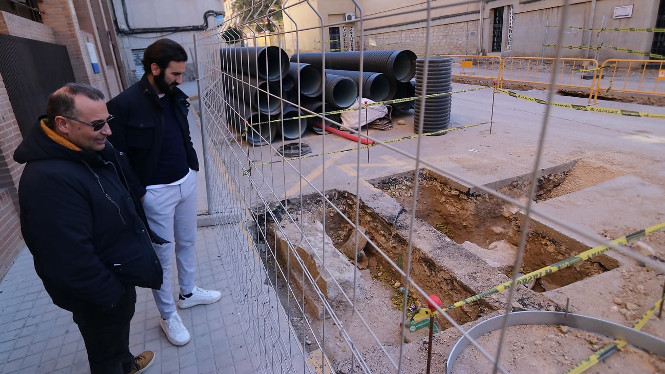 Francisco Vidal e Iván Obrador, concejales del PP de Elda