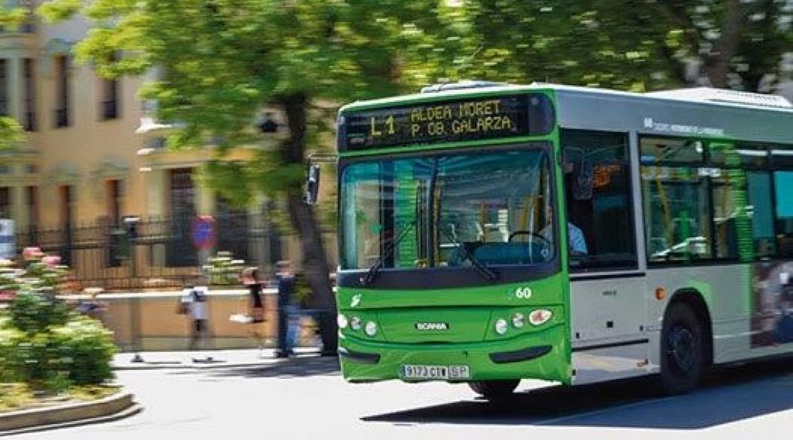 Autobús urbano de Cáceres