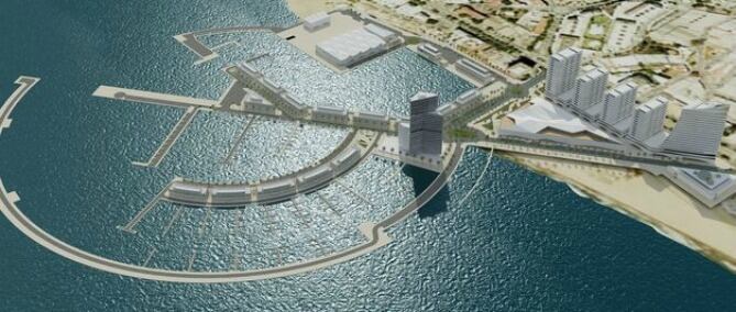 Proyecto de ampliación del puerto deportivo de la Bajadilla en Marbella