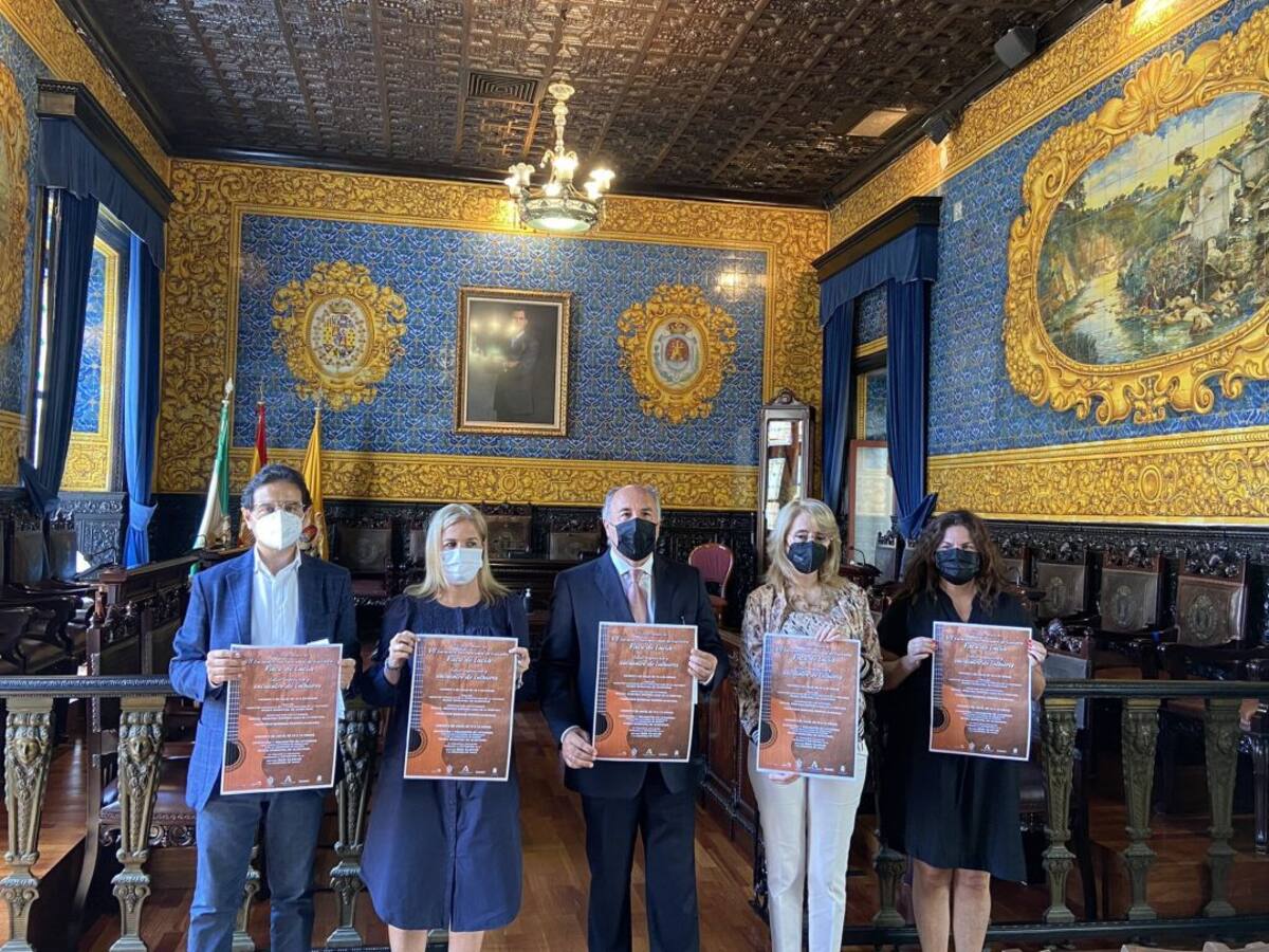 Presentado el díptico con las actividades para el Encuentro Internacional Paco de Lucía