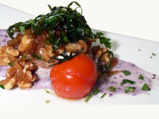 Tapa elaborada por AmiGourmet, segundo clasificado.