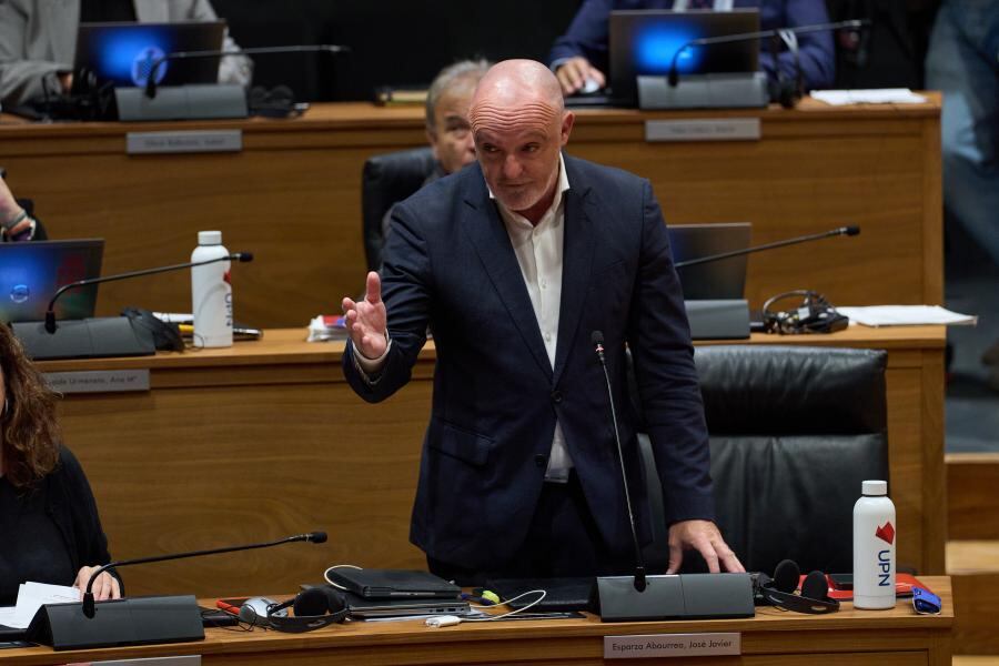 Javier Esparza, portavoz de UPN