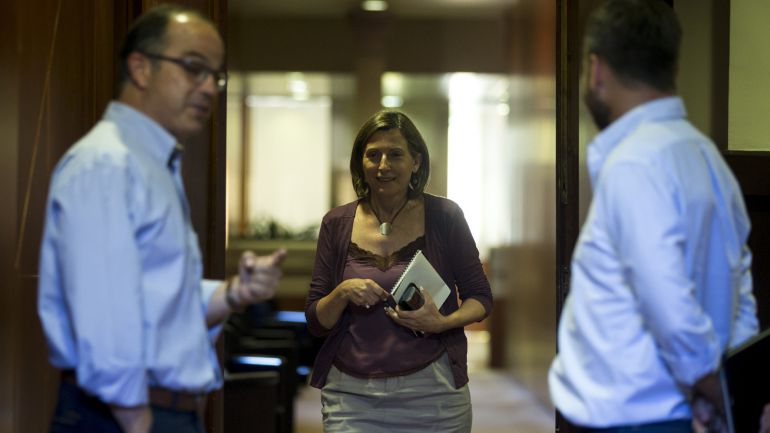 La presidenta del Parlament de Catalunya, Carme Forcadell