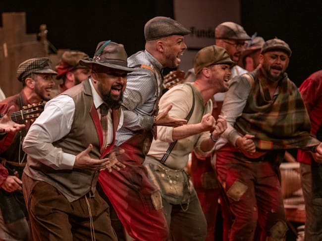 Comparsa 'Sociedad Anónima'. Foto: Ayuntamiento de Cádiz.