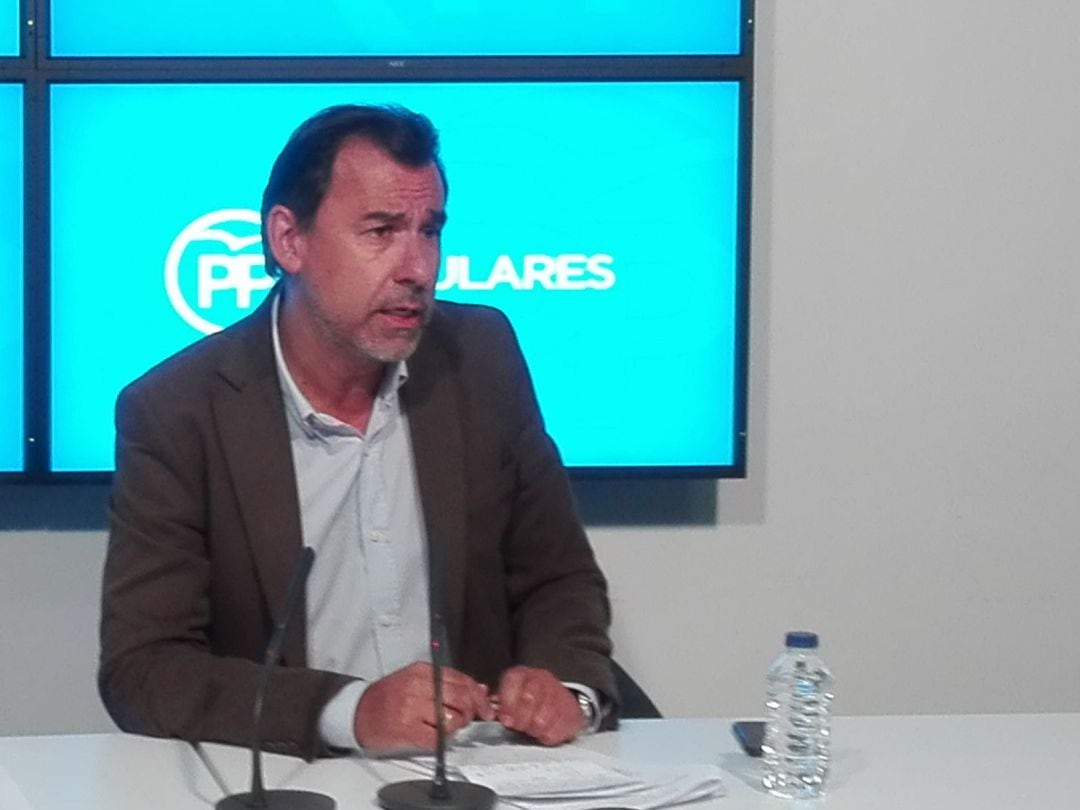 Fernando Martínez Maíllo durante una rueda de prensa