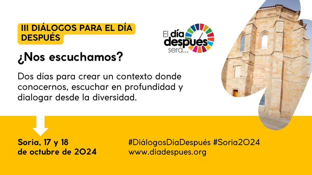 Crónica Diálogos Día Después, José Carlos San José -Soria acoge hoy y mañana los III Diálogos para El Día Después en Santa Clara