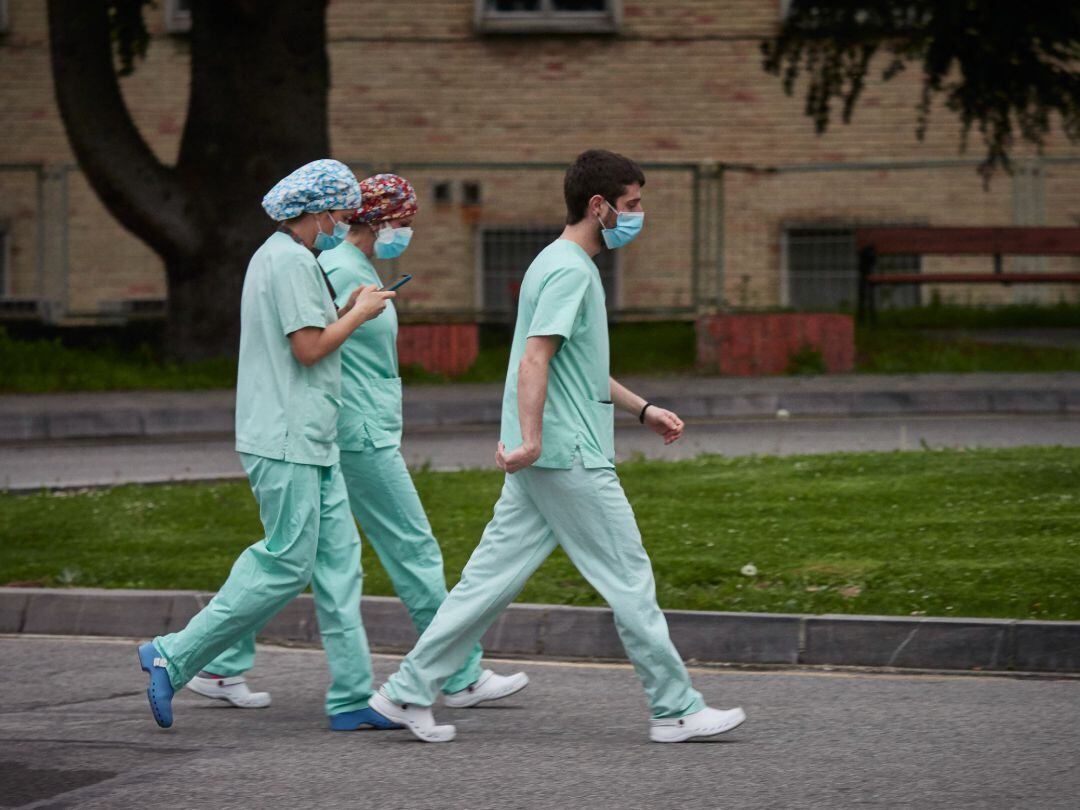 Personal sanitario del Hospital de Navarra