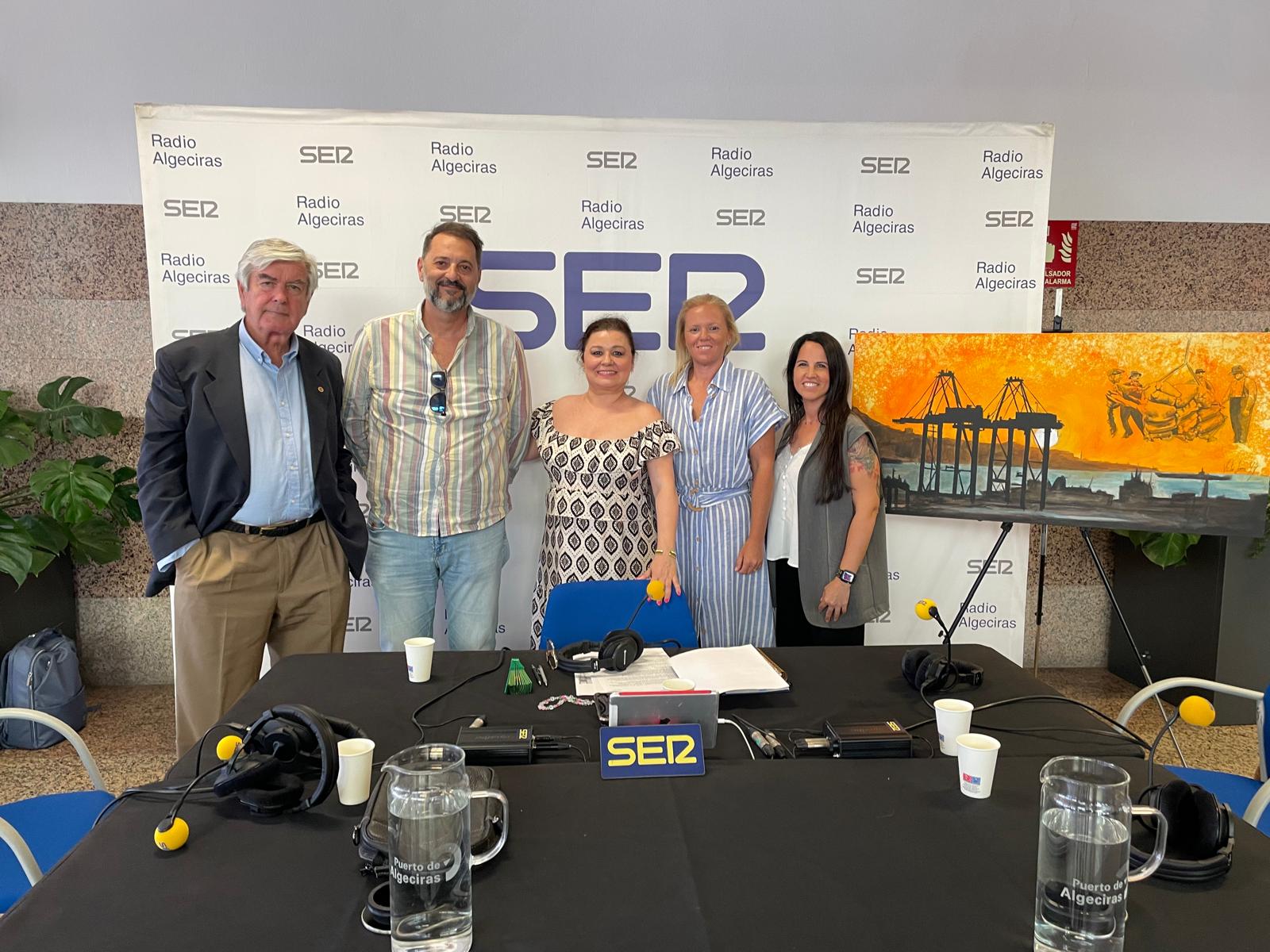 Juan Cádenas, Jose María Borrego, Gloria Masallá, Cristina San Jorge y Miriam Becerra.
