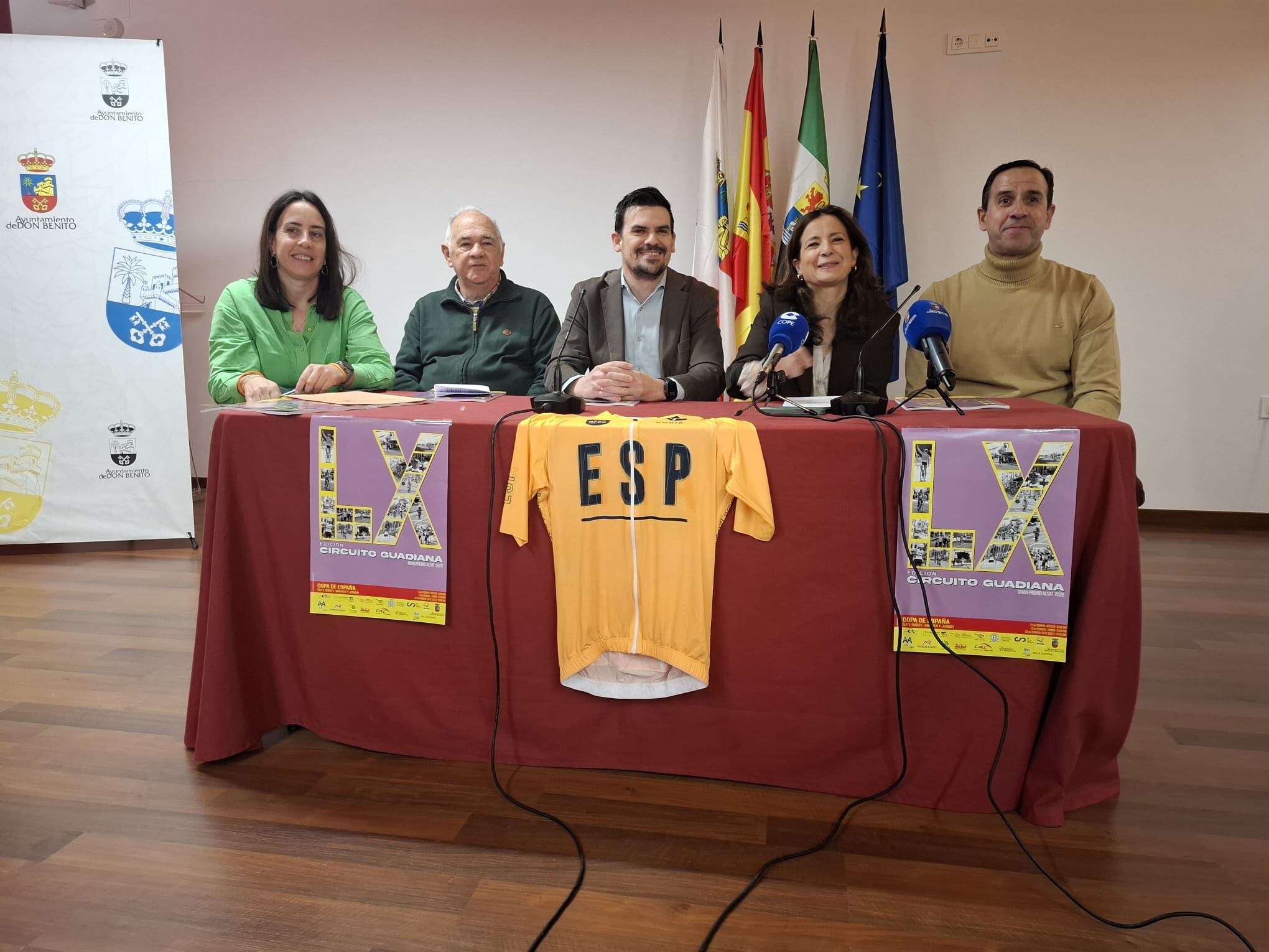 Don Benito presenta la 60ª edición del Circuito Guadiana, referente del ciclismo nacional