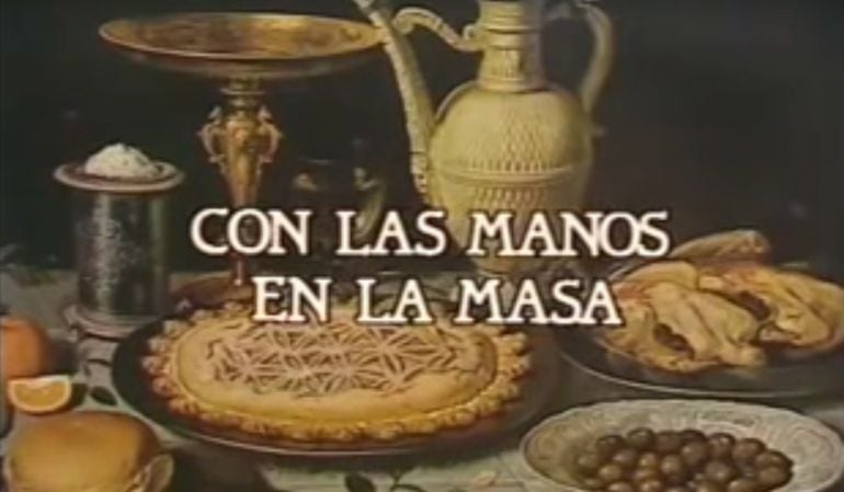 Cabecera del programa &#039;Con las manos en la masa&#039; de Televisión Española.