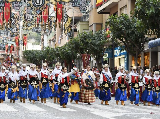 Bando Marroquí en el desfile de la Esperanza
