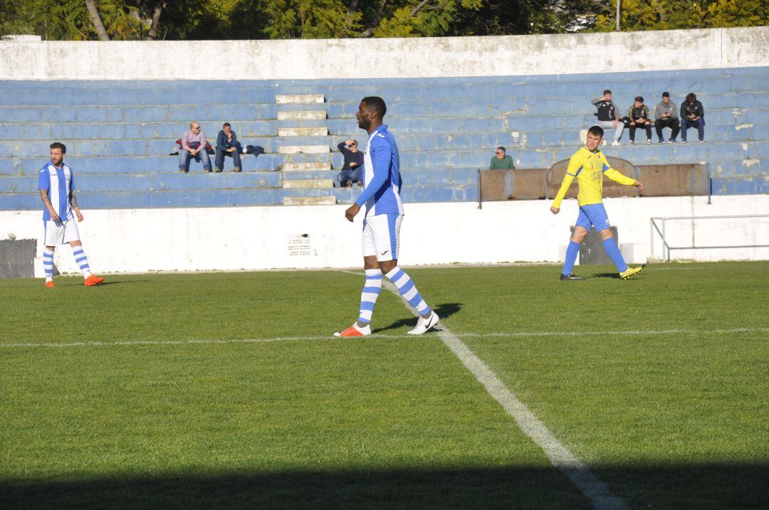 Pascu, durante un partido esta temporada en La Juventud