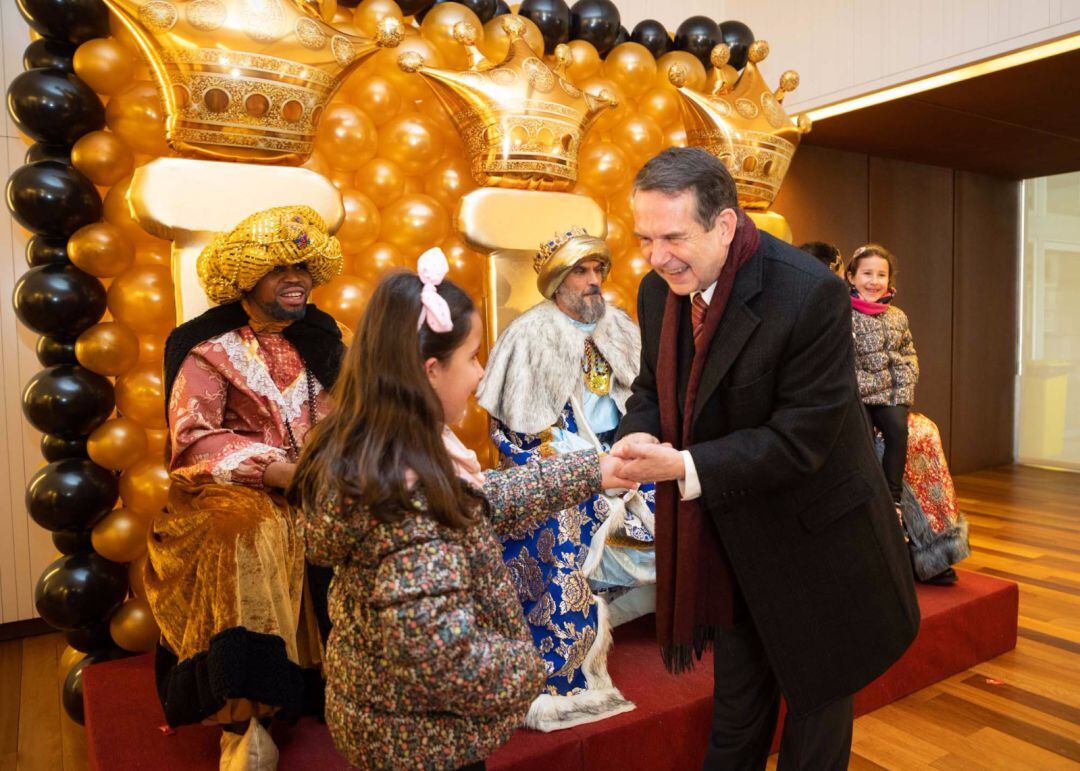 Recepción Reyes Magos en Vigo