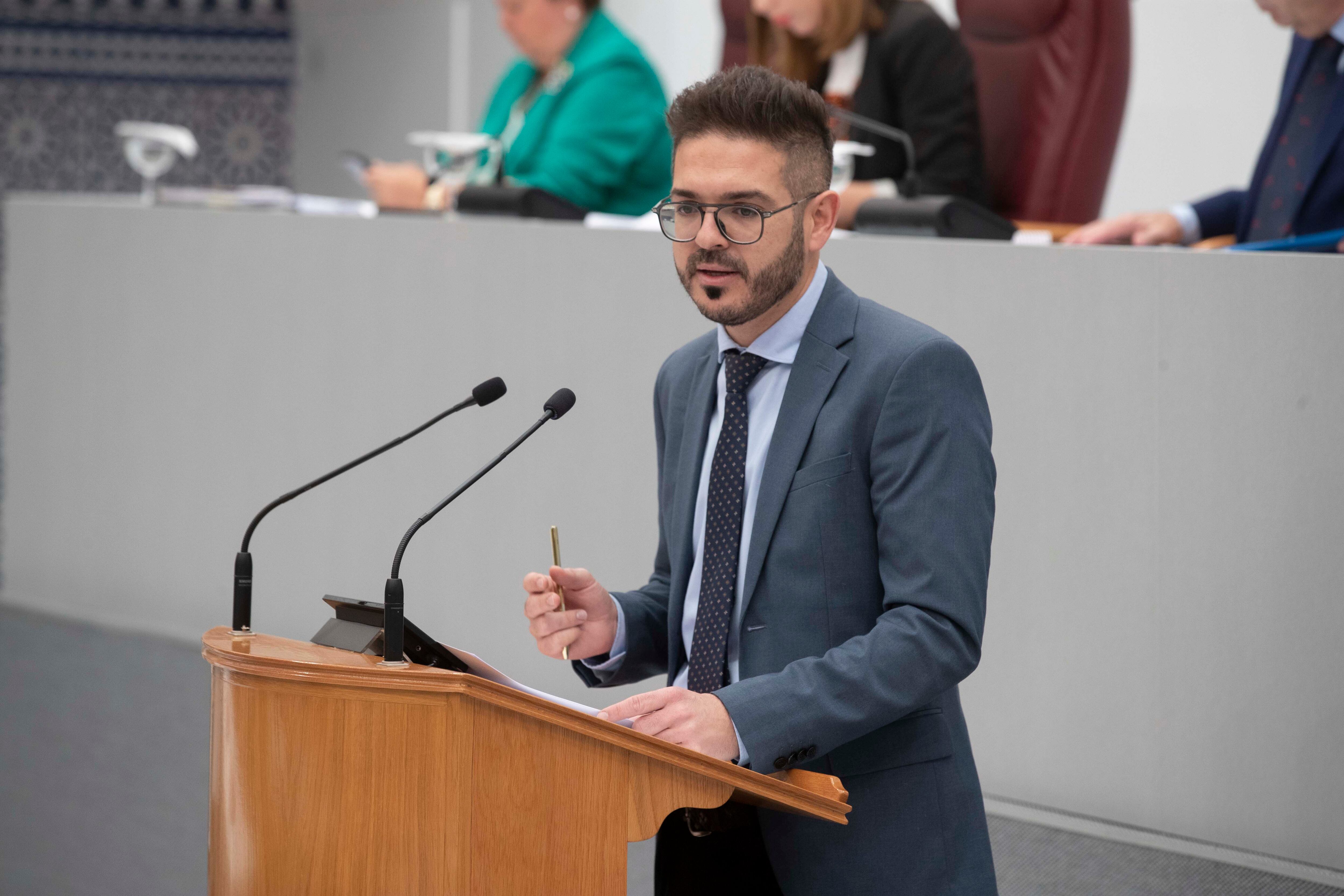 El secretario de Educación, FP y Universidades del PSOE en la Región de Murcia, Antonio José Espín