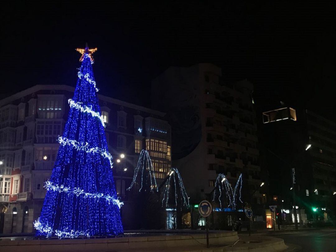 Iluminación navideña en Logroño