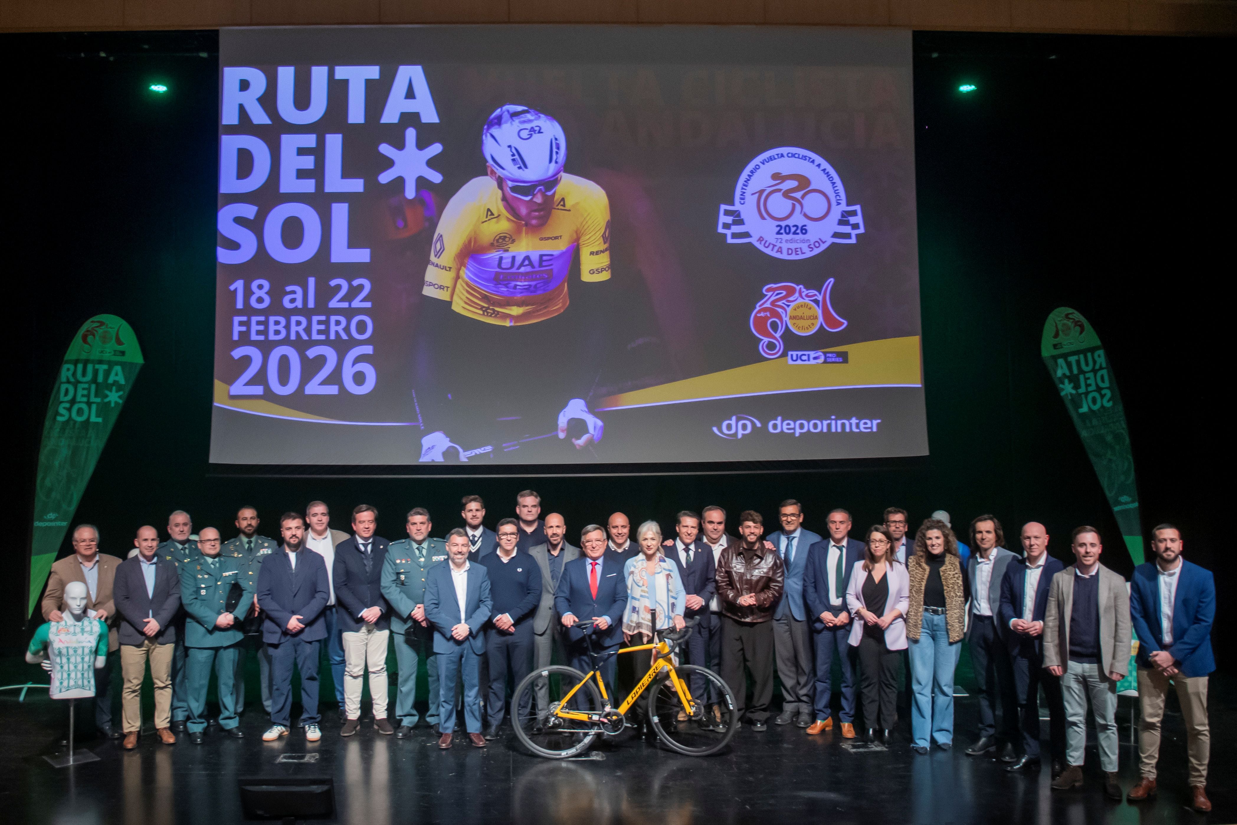 Presentación de la Vuelta Ciclista a Andalucía en la sede de la Diputación