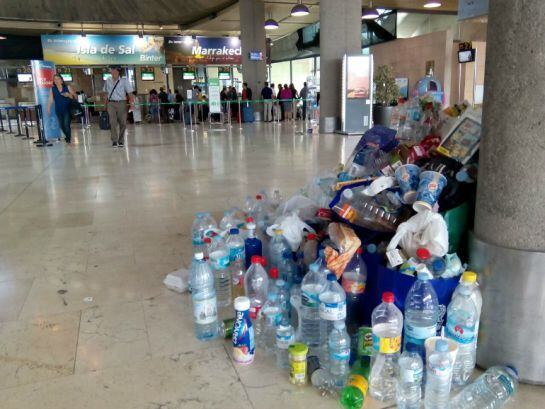 Imagen de la terminal de Los Rodeos