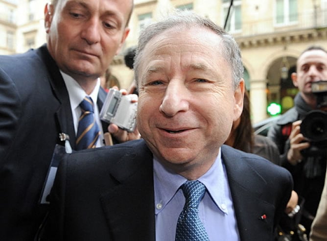 Jean Todt, presidente de la FIA