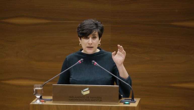 María Solana, portavoz del Gobierno de Navarra