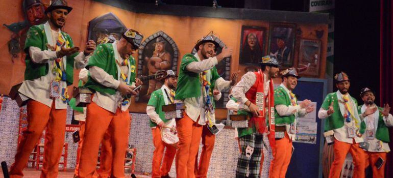 La chirigota de Los Molina Pa Religión, la mía en el COAC 2017