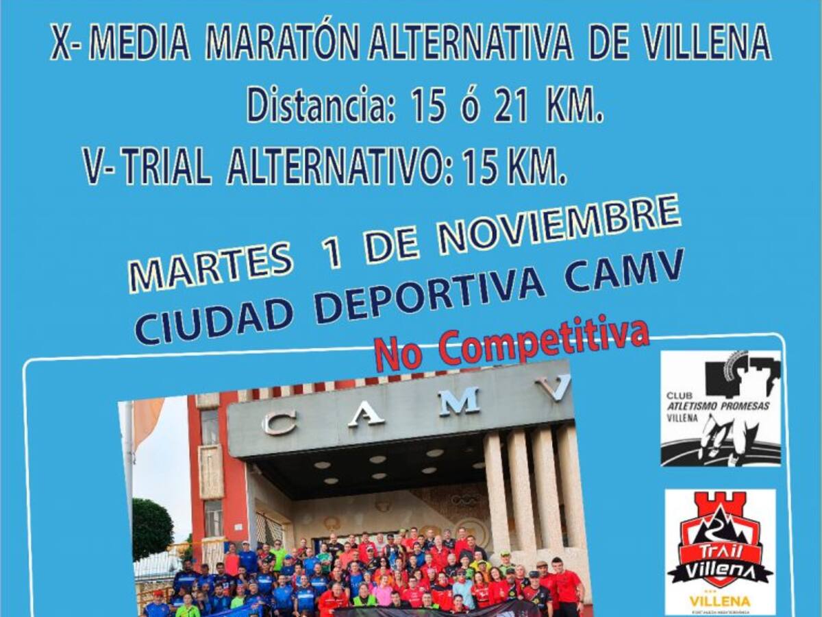 El Club atletismo Promesas organiza la media maratón alternativa