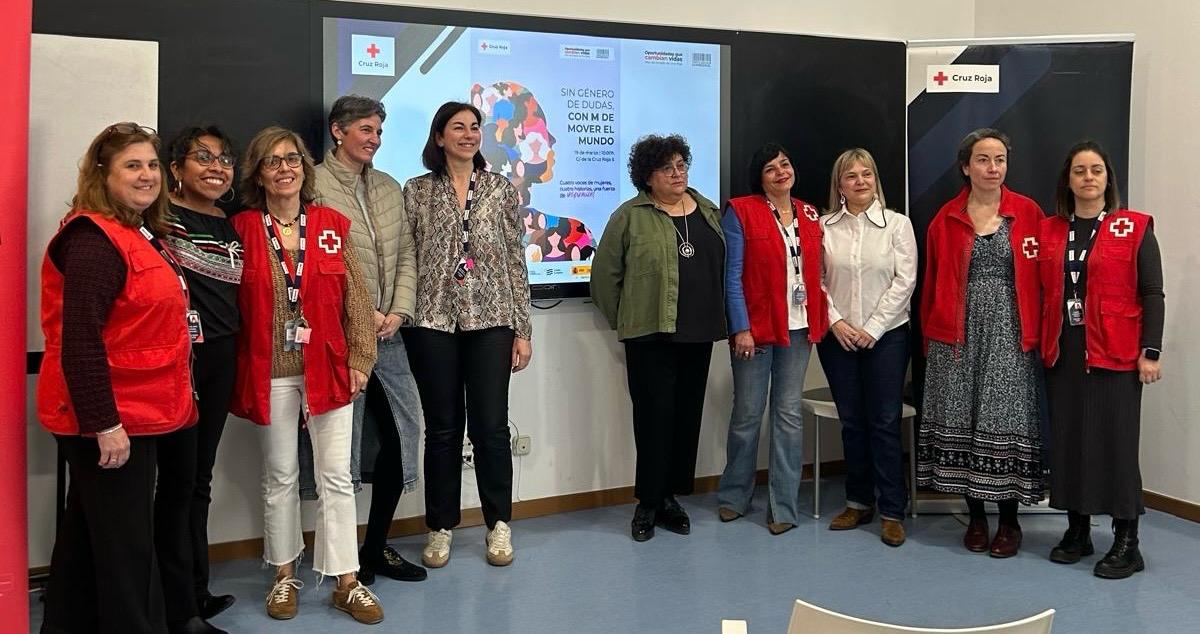 Cruz Roja reúne a empresarias palentinas y mujeres del Plan de Empleo en un encuentro inspirador: “Sin Género de Duda, con M de mover el Mundo”