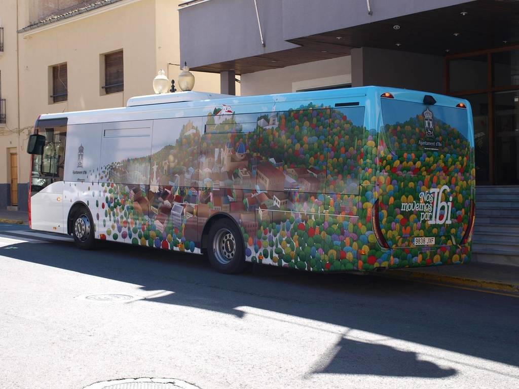 Servicio de bus en Ibi