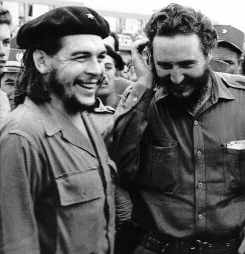 El Che y Fidel en tiempos de la Revolución Cubana