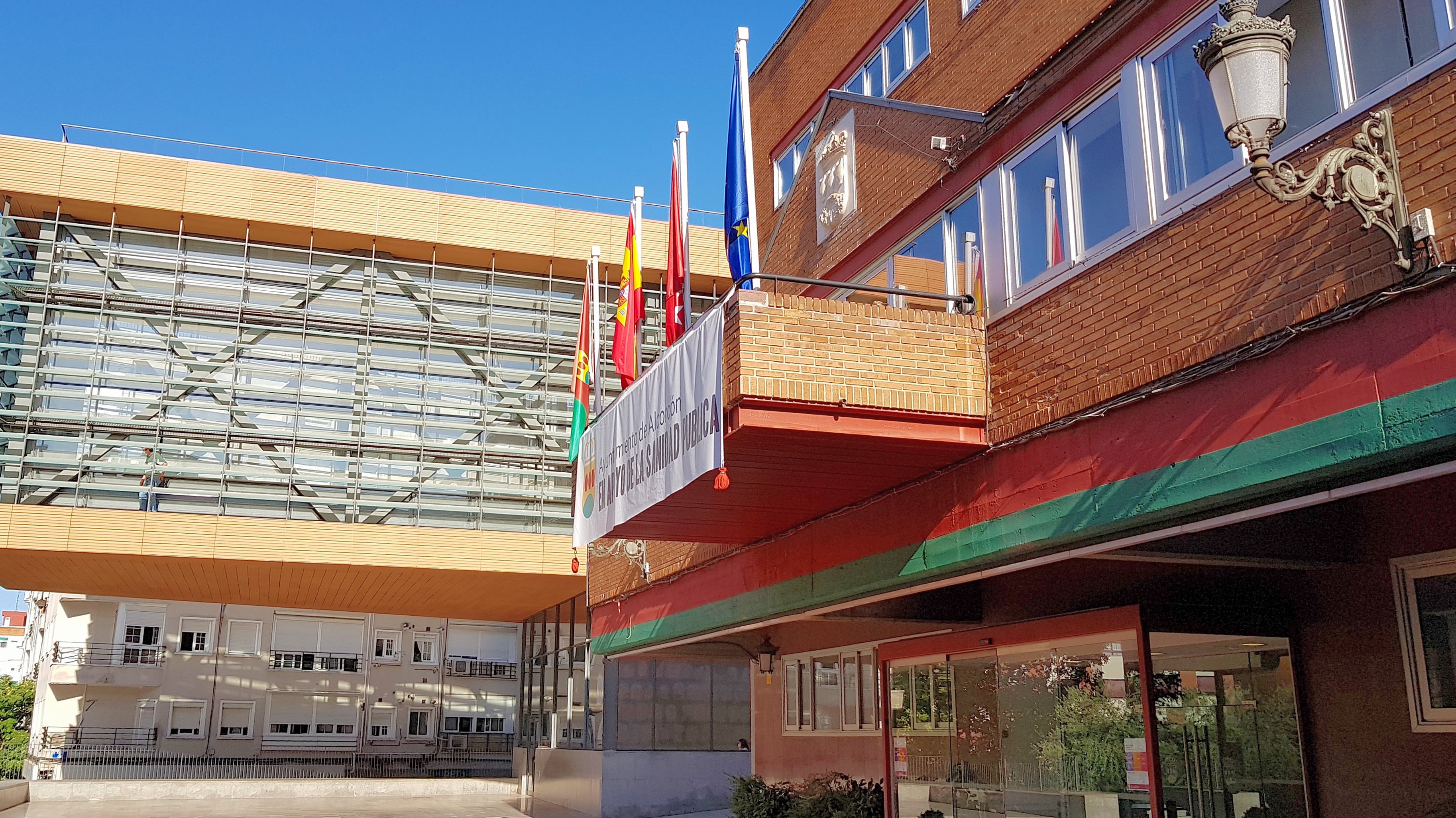 Fachada del Ayuntamiento de Alcorcón