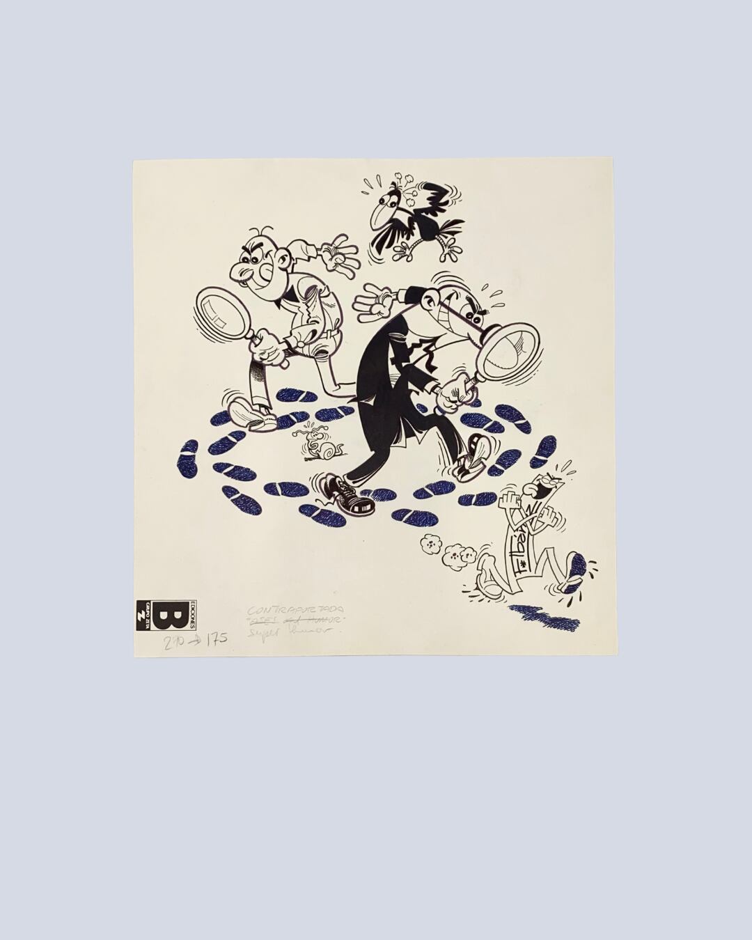 Original de Francisco Ibáñez de la revista Superhumor de l’any 1993