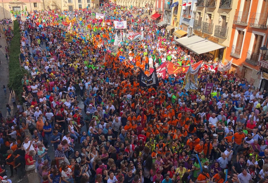 Foto de archivo de la celebración de San Mateo en 2019
