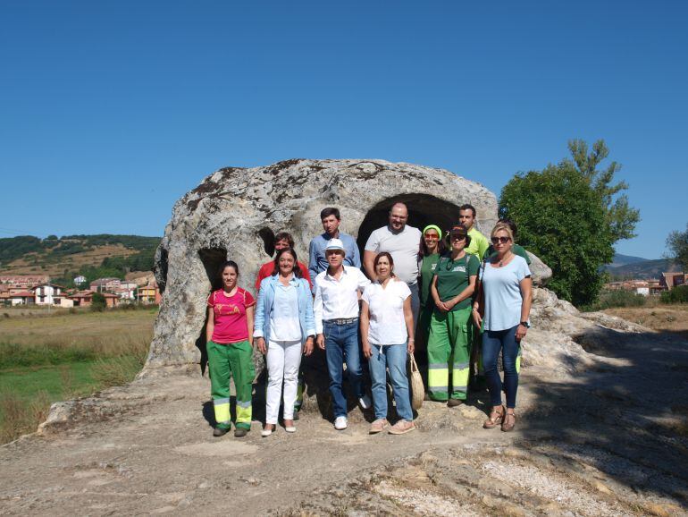 Integrantes del Taller mixto de Cervera de Pisuerga