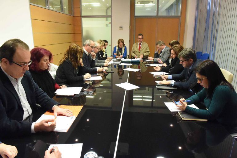 Un momento de la Gerencia de Urbanismo celebrada este lunes.