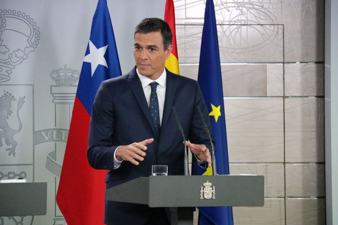 El presidente del Gobierno, Pedro Sánchez.