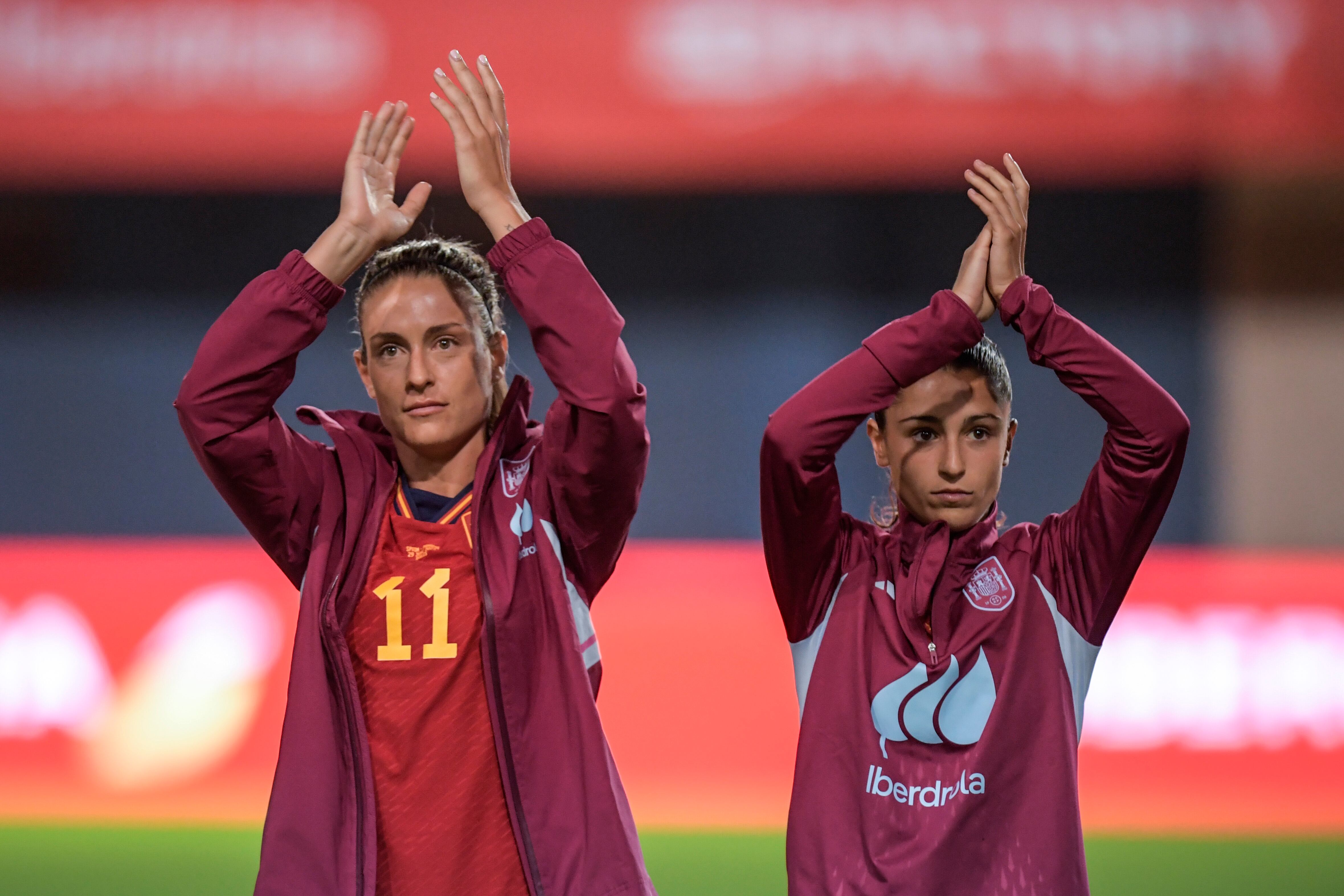 Alèxia Putellas i Jana Fernández, a l'amistós contra Panamà