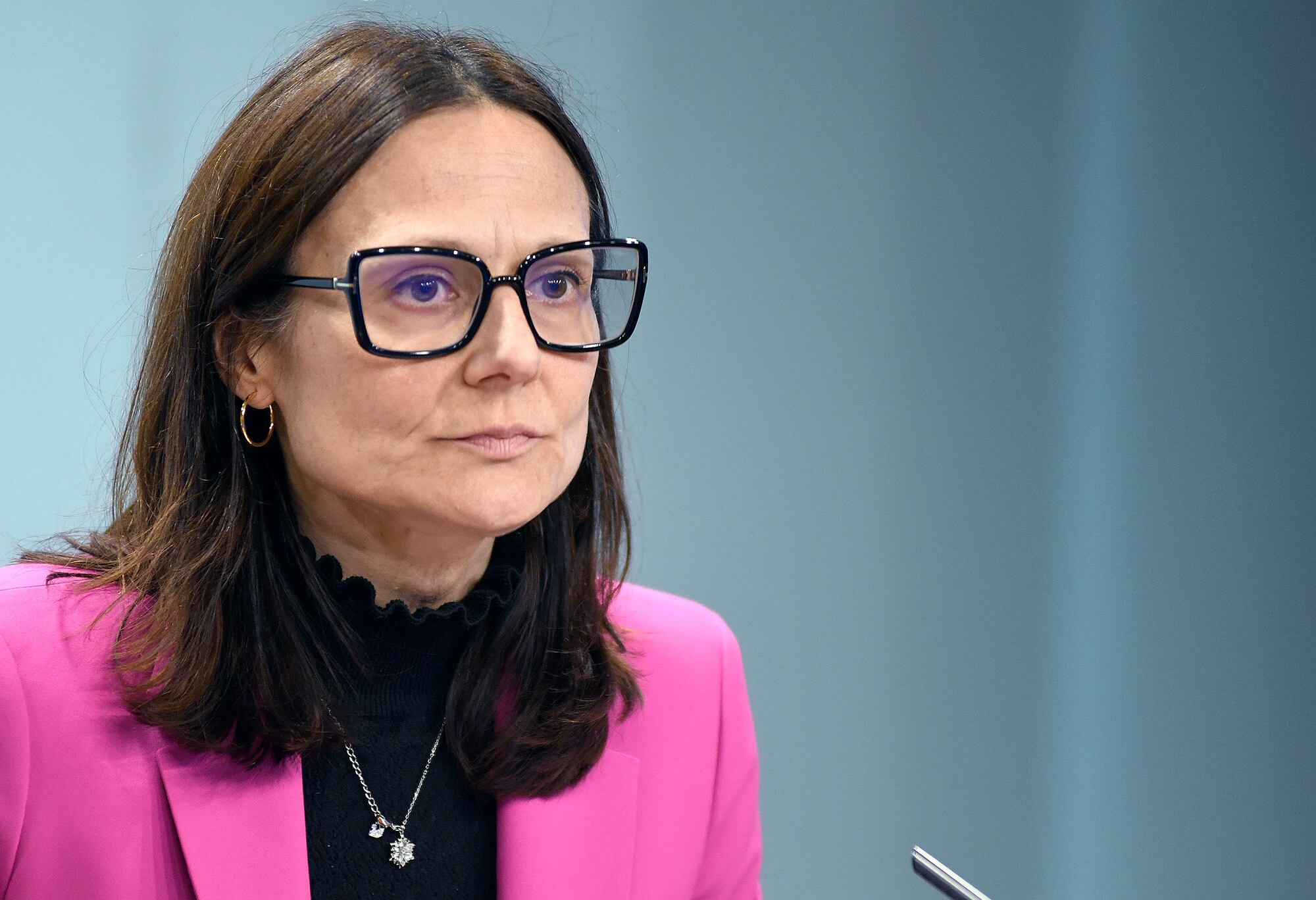 La ministra de Justícia i Interior, Esther Molné