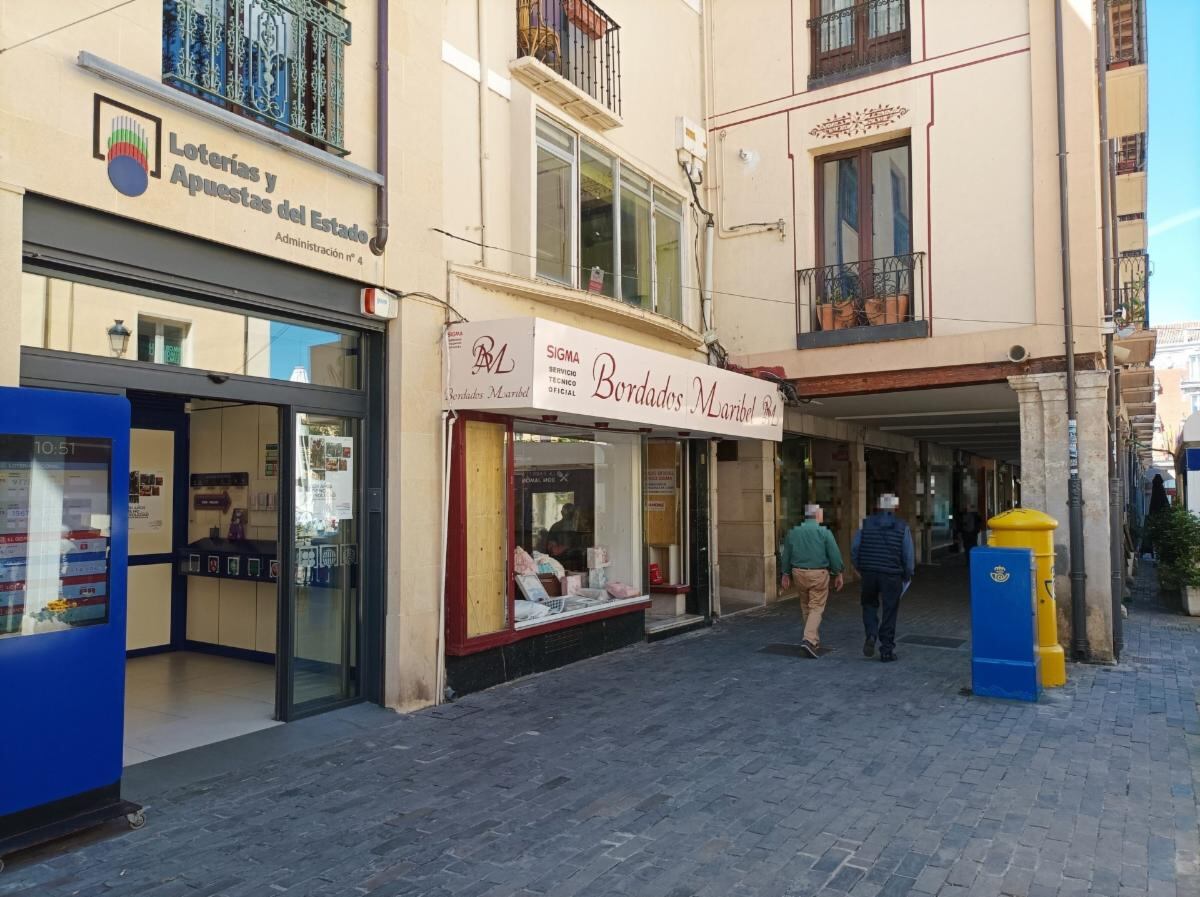 Administración que ha repartido la suerte en Palencia